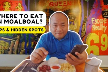 DON'T EAT in Moalboal until you watch this! Authentic French Bakery, Buy1 Take1 & Secret Food Court