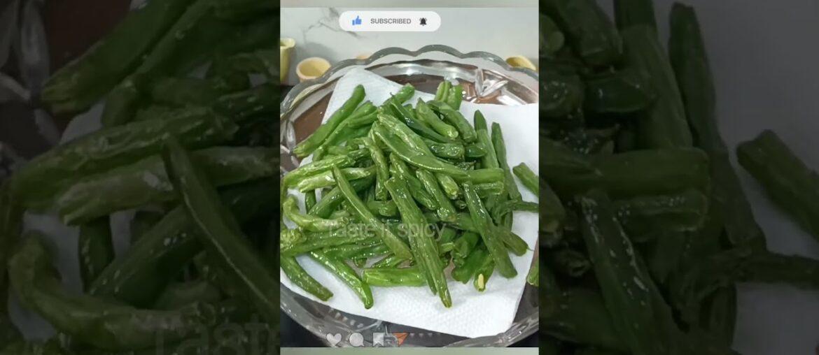 Butter Garlic French Beans Recipe French Beany Stir fry Recipe | Taste it spicy #viral #shorts #food