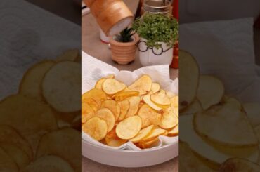 PATATINE CHIPS FRITTE FATTE IN CASA
