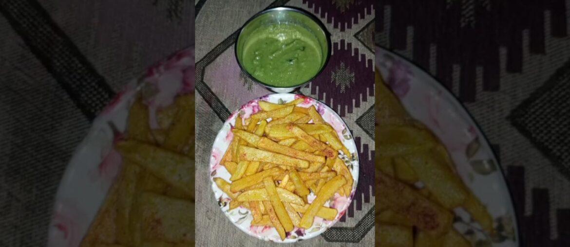 Instant crispy French fries🍟easy to make at home 😍 # @khushivlog2324 #shots #recipe #cooking 👨‍🍳