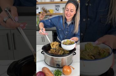 The Best Crockpot Beef and Noodles I’ve Ever Made