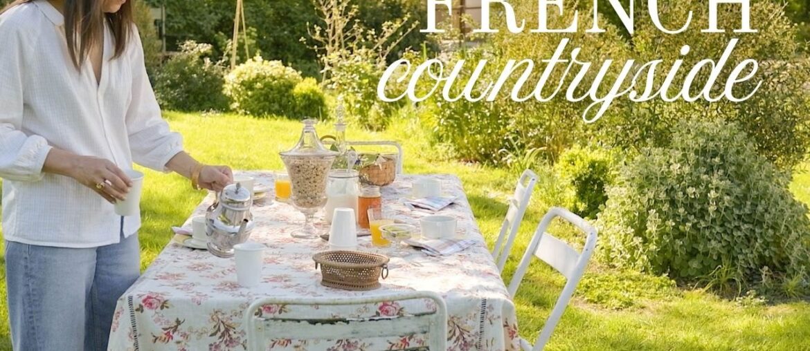 69- A Spring Day in the French Countryside | Garden, Breakfast & Simple Living