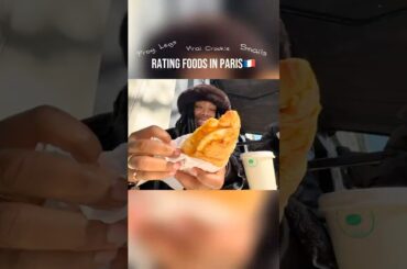 FROG LEGS ACTUALLY TASTE LIKE CHICKEN😂 #foodshorts #parisfood #froglegs