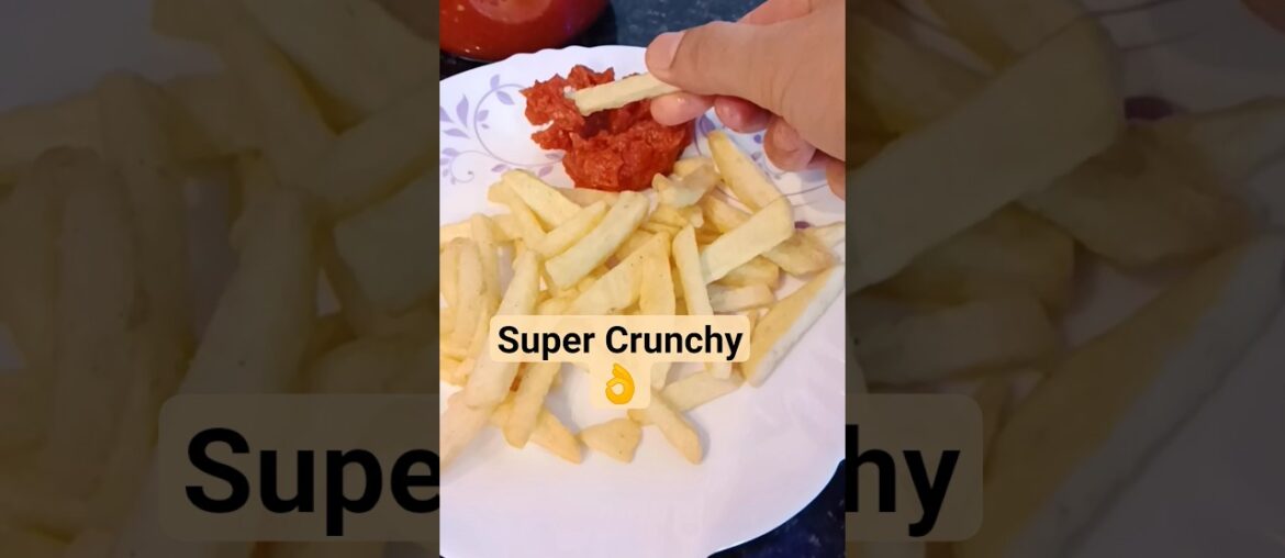 Sabse Crispy French Fries Recipe#FrenchFries #CrispyFries #StreetFood #SnackTime #FoodShorts