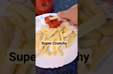 Sabse Crispy French Fries Recipe#FrenchFries #CrispyFries #StreetFood #SnackTime #FoodShorts
