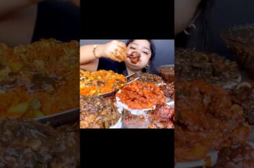 ASMR EATING SPICY 🔥🥵 CHICKEN LEG PIECE #mukbang #asmreating #youtubeshorts #food #ytshorts