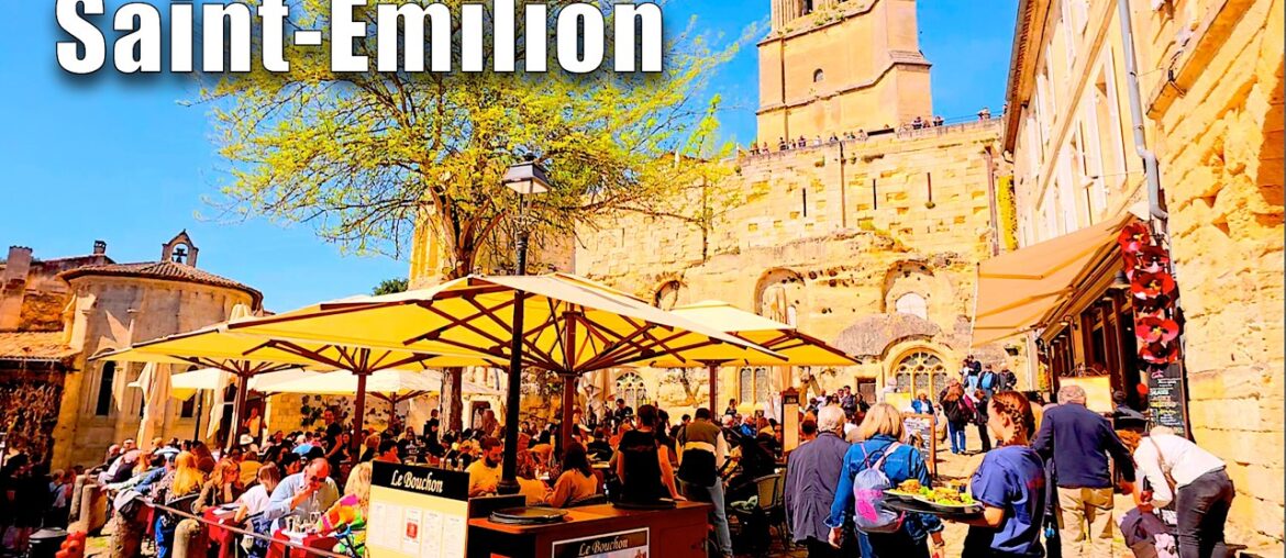 Walking in SAINT-ÉMILION, France 🇫🇷 (2026) | Medieval Streets & World-Class Vineyards