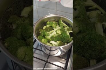 Cesto de cozimento a vapor #gourmet #cozinha #saudavel