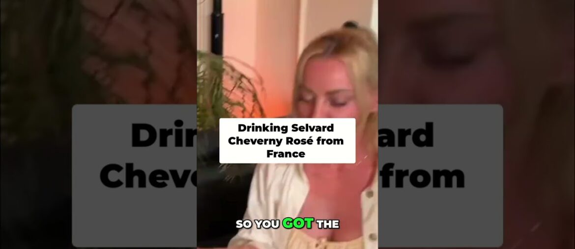 Uncorking Selvard Rosé: Taste of Loire Valley Adventure! #shorts