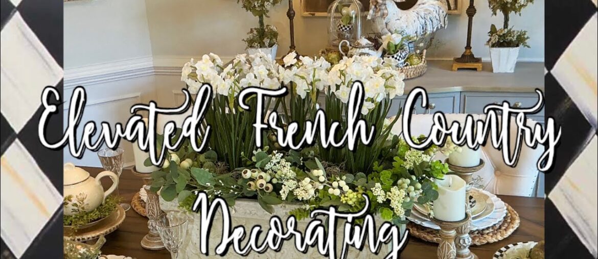 ELEVATED FRENCH COUNTRY DINING ROOM 2026 #decoratewithme #planter  #classic #timelessdesign