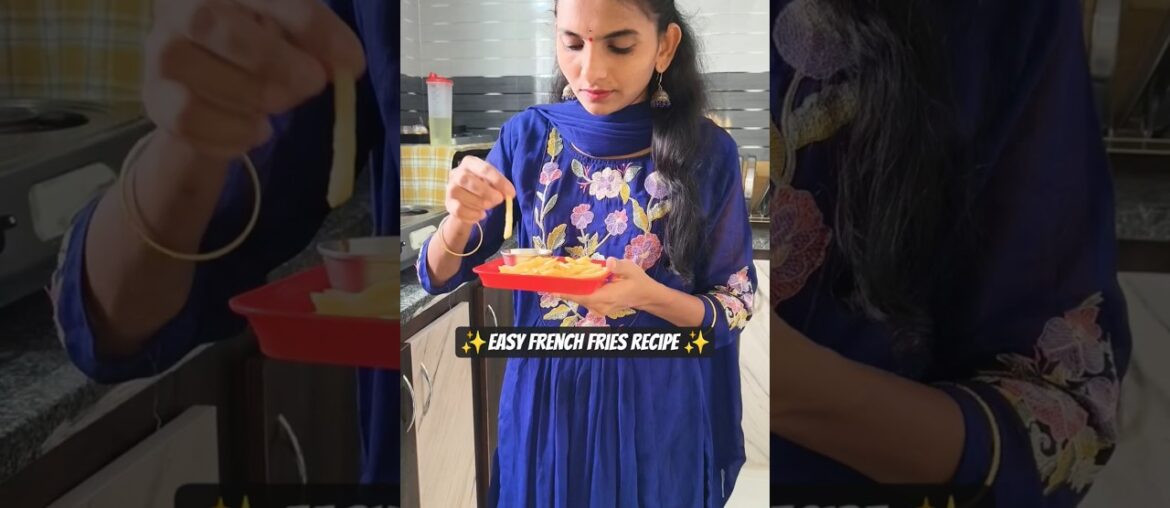 simple french fries recipe #shortsfeed #trendingshorts #ytshorts #youtubeshorts #shorts #short