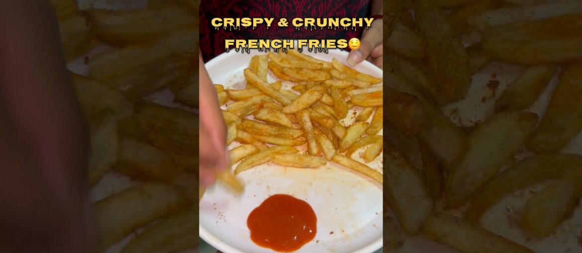 My 128th video, French fries, crispy & crunchy #food #resturent #youtubeshorts #recipe