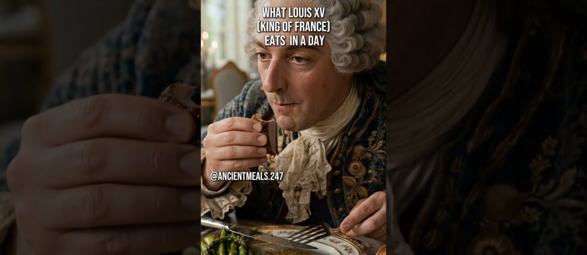 Did You Know What Louis XV Ate in a Day?