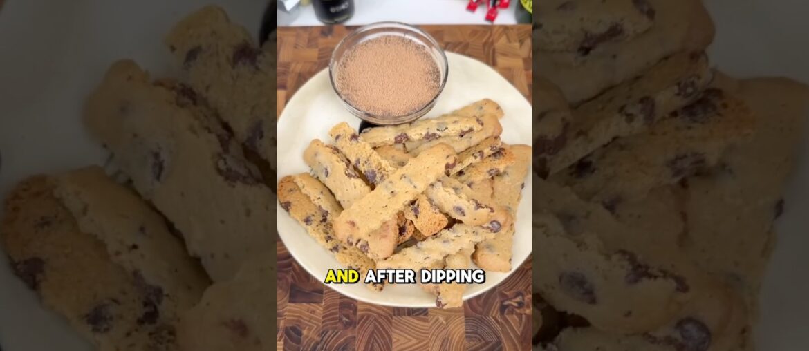 Chocolate chip cookie french fries #shorts ￼