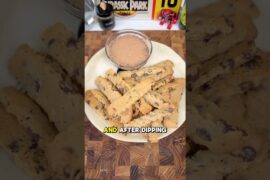 Chocolate chip cookie french fries #shorts ￼