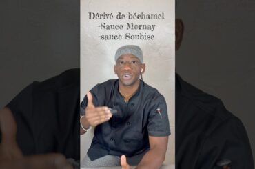 5 Sauces mères de la cuisine Française . #easyfoodideas #food #chef #sauce