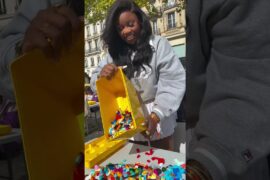 PARIS with Kids! 🇫🇷 LEGO Event + Eiffel Tower Family Vlog