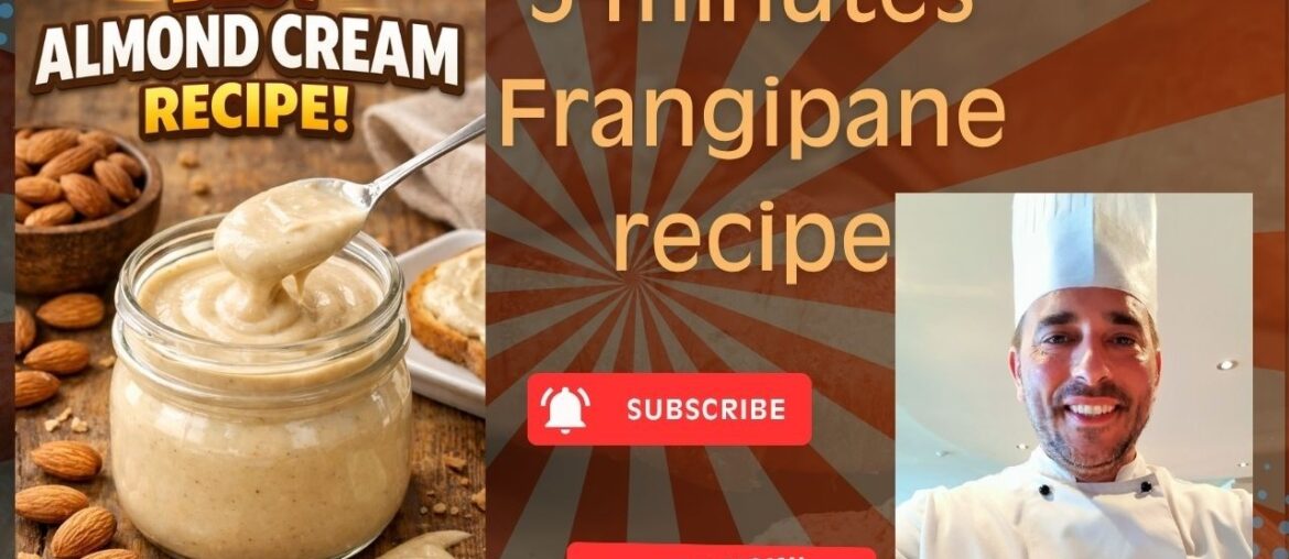 Perfect Almond Cream in 5 Minutes! (French Frangipane Recipe)