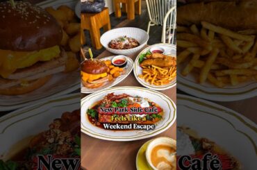 Luncheon Bun, Kaya French Toast & Bak Chor Udon?!🥓 城市里的公园小屋咖啡馆