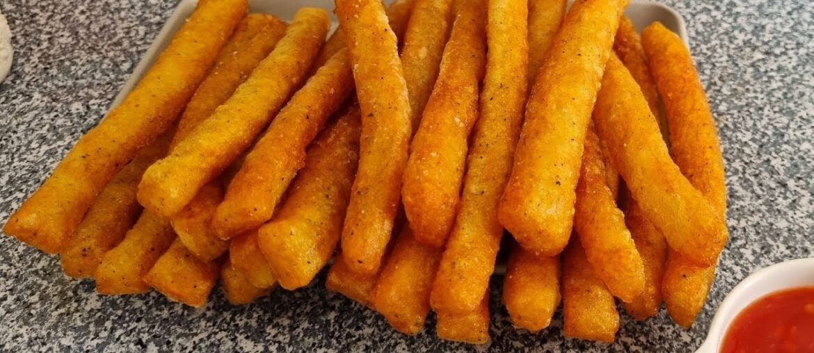 Crispy French Fries Style Potato Sticks Recipe | Amazing Potato Recipe with Just 2 Ingredients