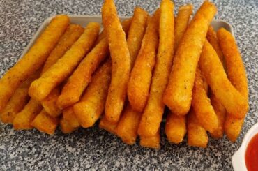 Crispy French Fries Style Potato Sticks Recipe | Amazing Potato Recipe with Just 2 Ingredients