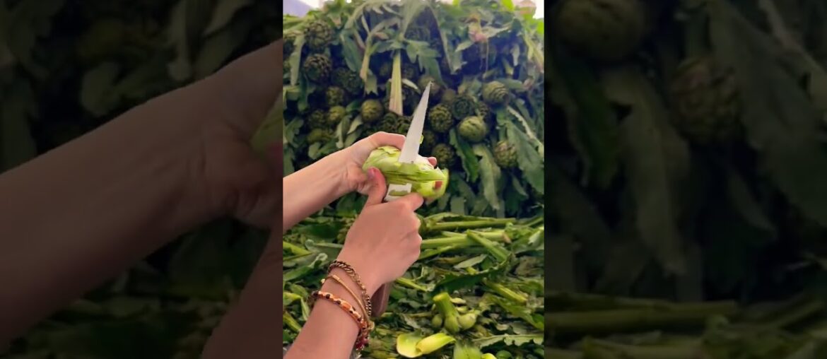 You missed me so much, I'm back! #artichoke#gourmet#asmr#delicious#discover