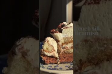 French silk tiramisu #chocolatedessert #dessertchocolate #recipe #foodie #dessert #food #sweetfood