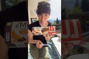 French Jaffa Cakes #lifeinfrance #alychalloner #frenchfood #biscuits #shorts