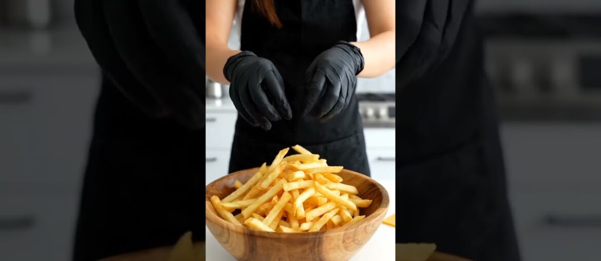 : Gourmet Loaded French Fries with Melted Cheese and Crispy Toppings#LoadedFries #viral #shorts