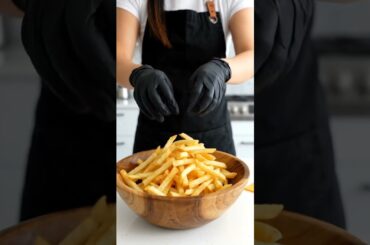 : Gourmet Loaded French Fries with Melted Cheese and Crispy Toppings#LoadedFries #viral #shorts