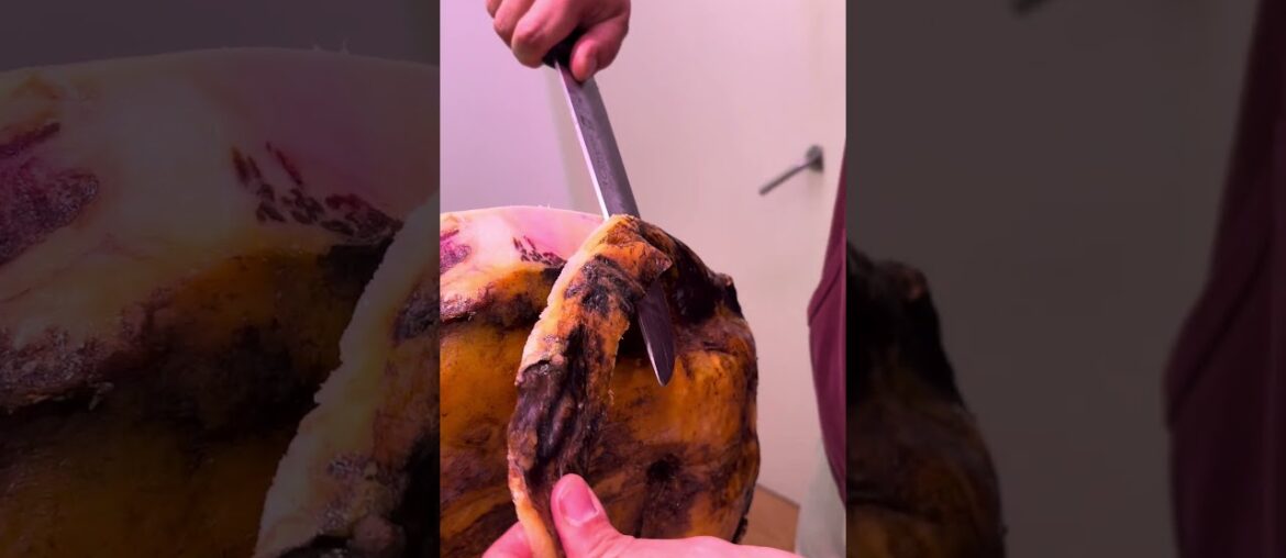 Así se inicia una paleta de bellota #jamon #jamondebellota #jamoniberico #gourmet #foodie