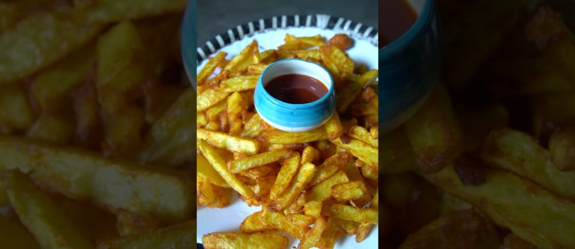 Crispy French Fries ￼#recipe #short #shorts #shortvideo #fastfood #frenchfries