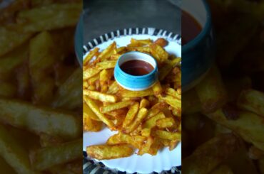 Crispy French Fries ￼#recipe #short #shorts #shortvideo #fastfood #frenchfries