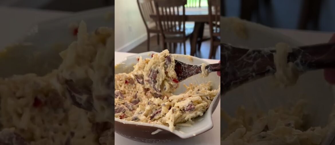 French Onion Sausage Potato Casserole