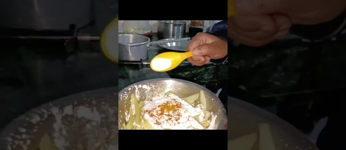 french 🍟 frice #recipe #food #frenchfries #streetfood #aloo #viral