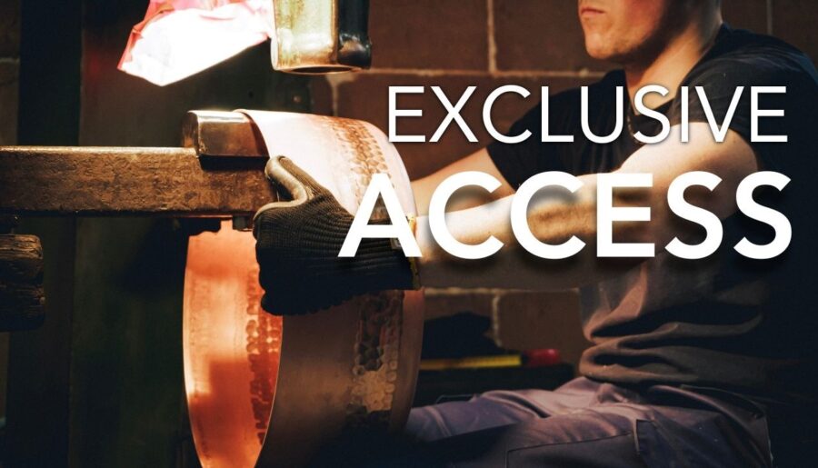 Exclusive Access to France’s Legendary Copper Cook