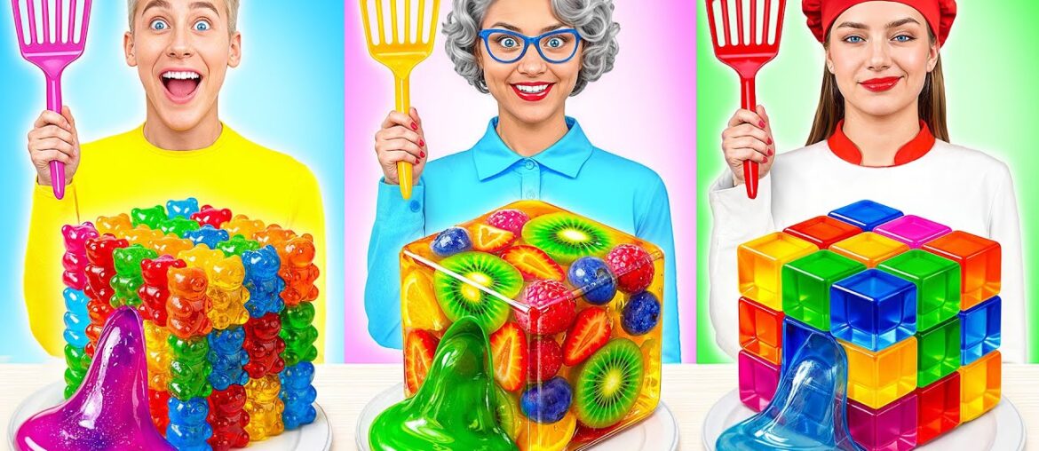 Me vs Grandma Cooking Challenge | Awesome Food Recipes by Multi DO Challenge