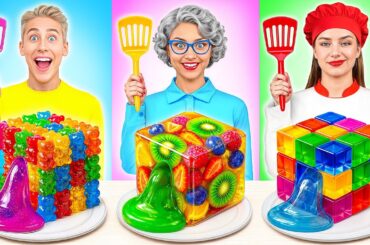 Me vs Grandma Cooking Challenge | Awesome Food Recipes by Multi DO Challenge