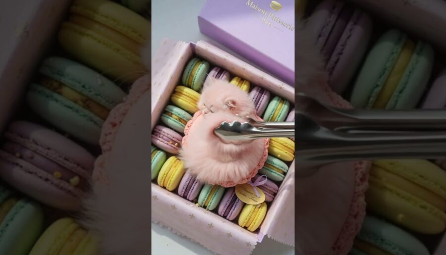 The Most EXPENSIVE Macaron in Paris! 🇫🇷🐾 | Surreal Dessert Reveal