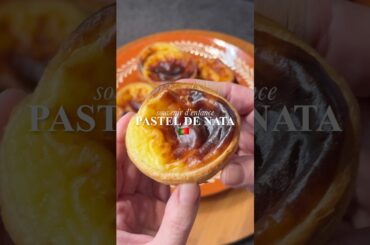 Le fameux "Pastel de nata" 🇵🇹 #shorts #recette