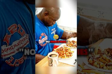 🍟Did You Believe Ronnie Ate French Fries?#bodybuilding #ronniecoleman