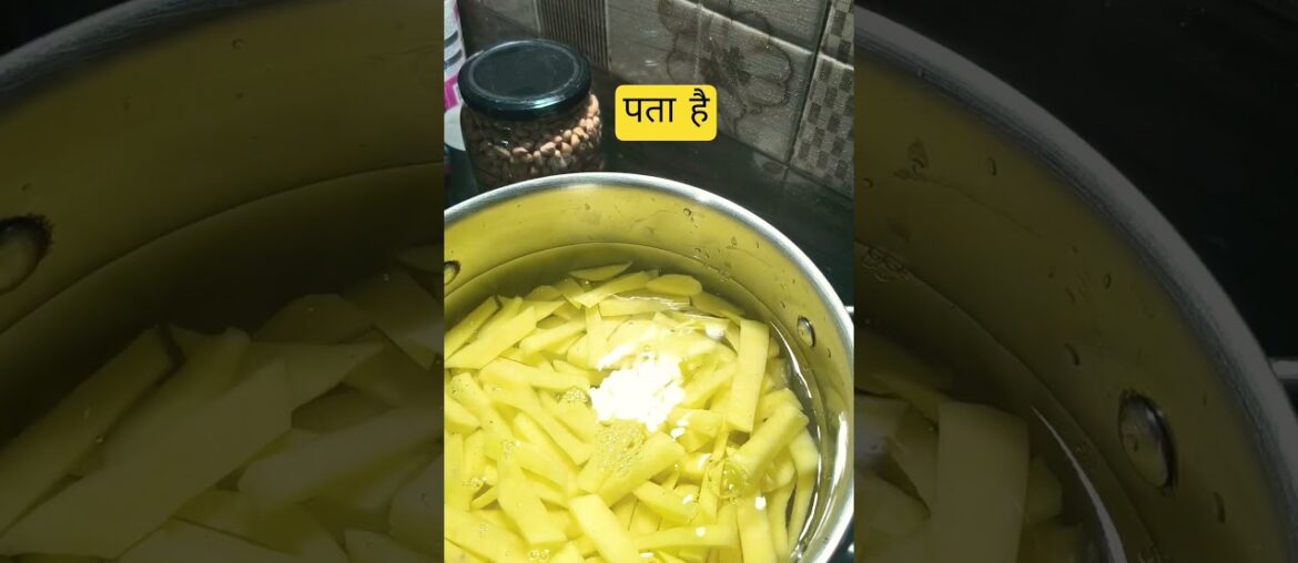 #trending #motivation #pata hai#French fry banane ki taiyari #recipe