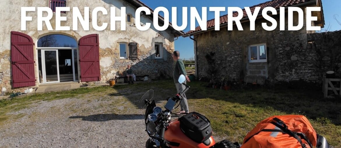 Riding My Motorcycle Through Endless French Vineyards | France to Spain