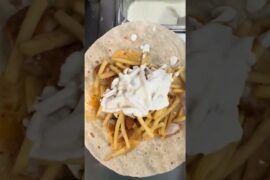 French Tacos Viande Tenders Sauce Samouraï & Gruyère  #BR3 #tacos #FrenchTacos #eating #foodlover