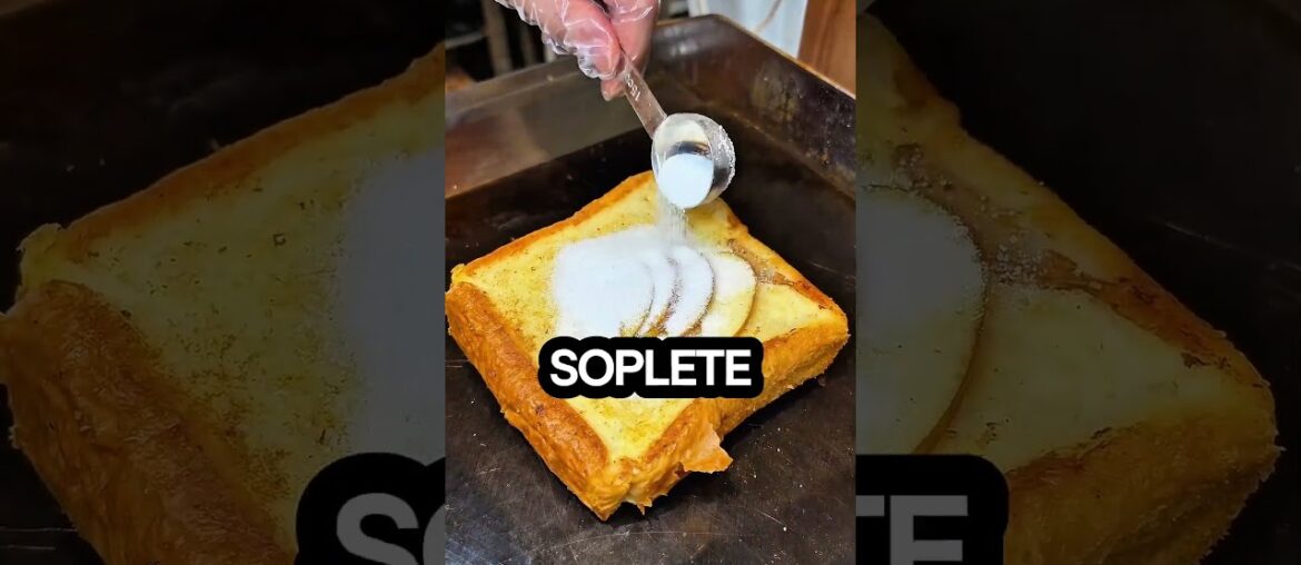 ¡Tostada francesa gigante con jeringuilla! 🍞💉✨