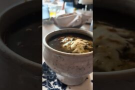 Holland America Zaandam Dinner 🍽️ | French Onion Soup, Shrimp Cocktail & Enchiladas