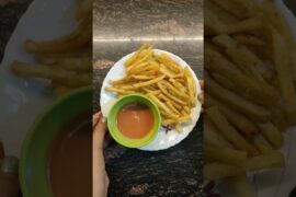 Crispy French Fries Recipe 🍟 | Perfect Fries at Home 😋 #shorts