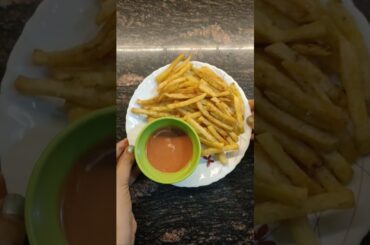 Crispy French Fries Recipe 🍟 | Perfect Fries at Home 😋 #shorts