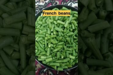 French beans recipe lEasy Green beans Sabzi #foodshorts #beansrecipe  #frenchbeanssabzi #quickrecipe
