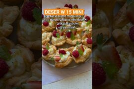 Masz ciasto francuskie i 10 minut? Zrób te mini deserki!  #shorts #food #recipe #przepis #deser